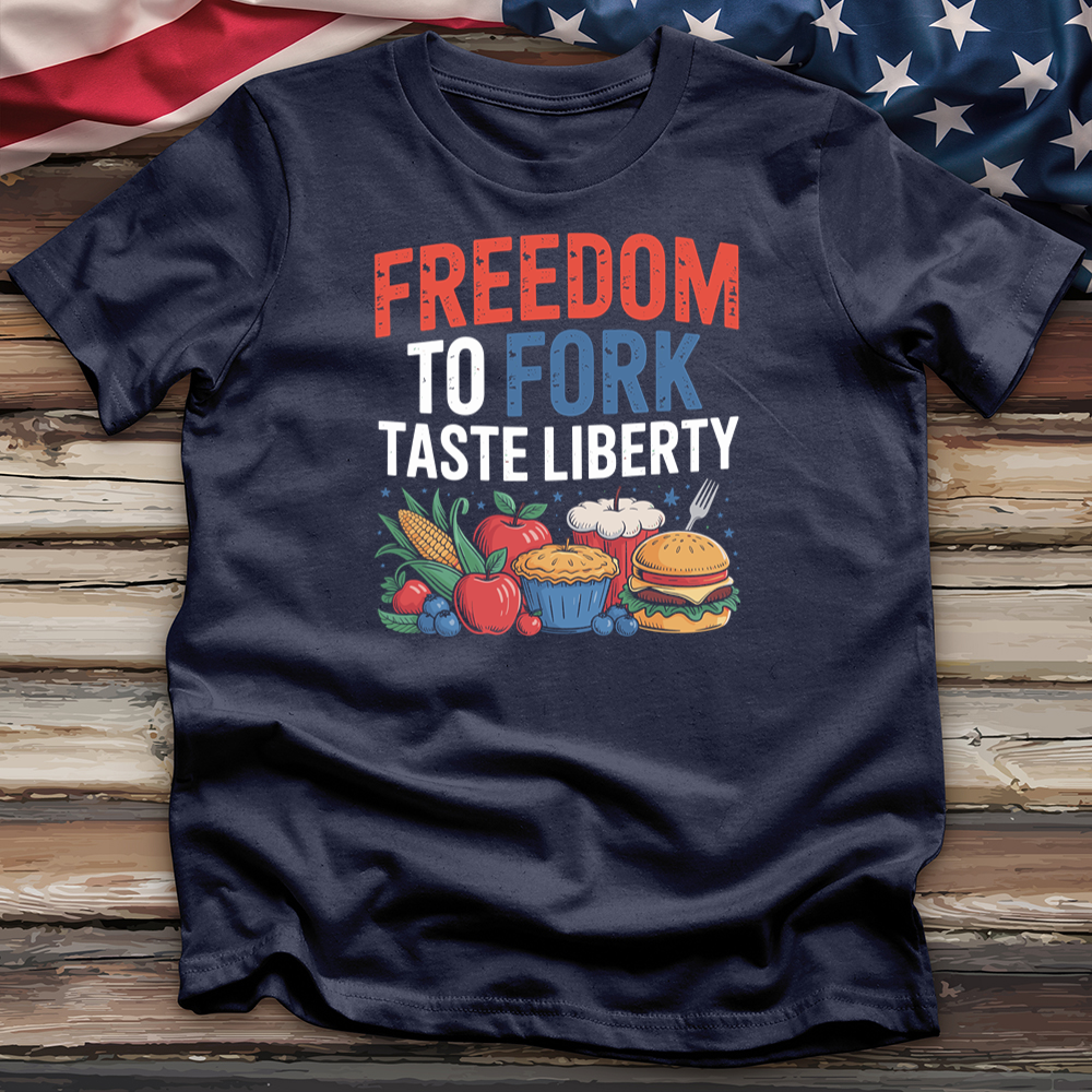 Freedom to Fork Taste Liberty Tee