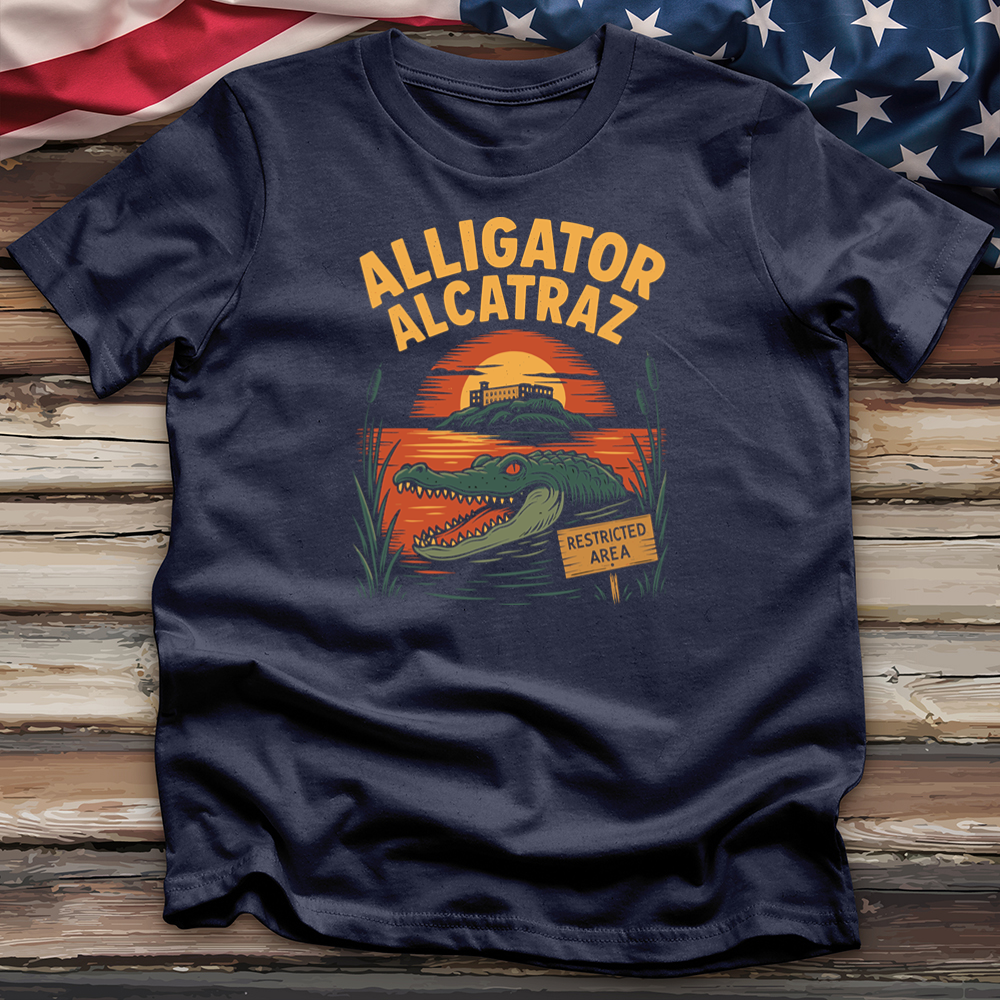 Alligator Alcatraz Restricted Area Tee