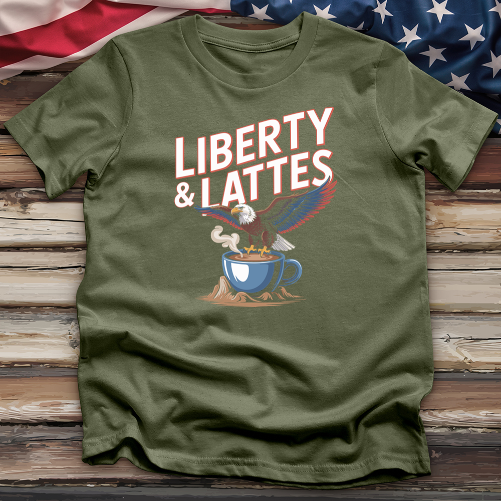 Liberty & Lattes Tee