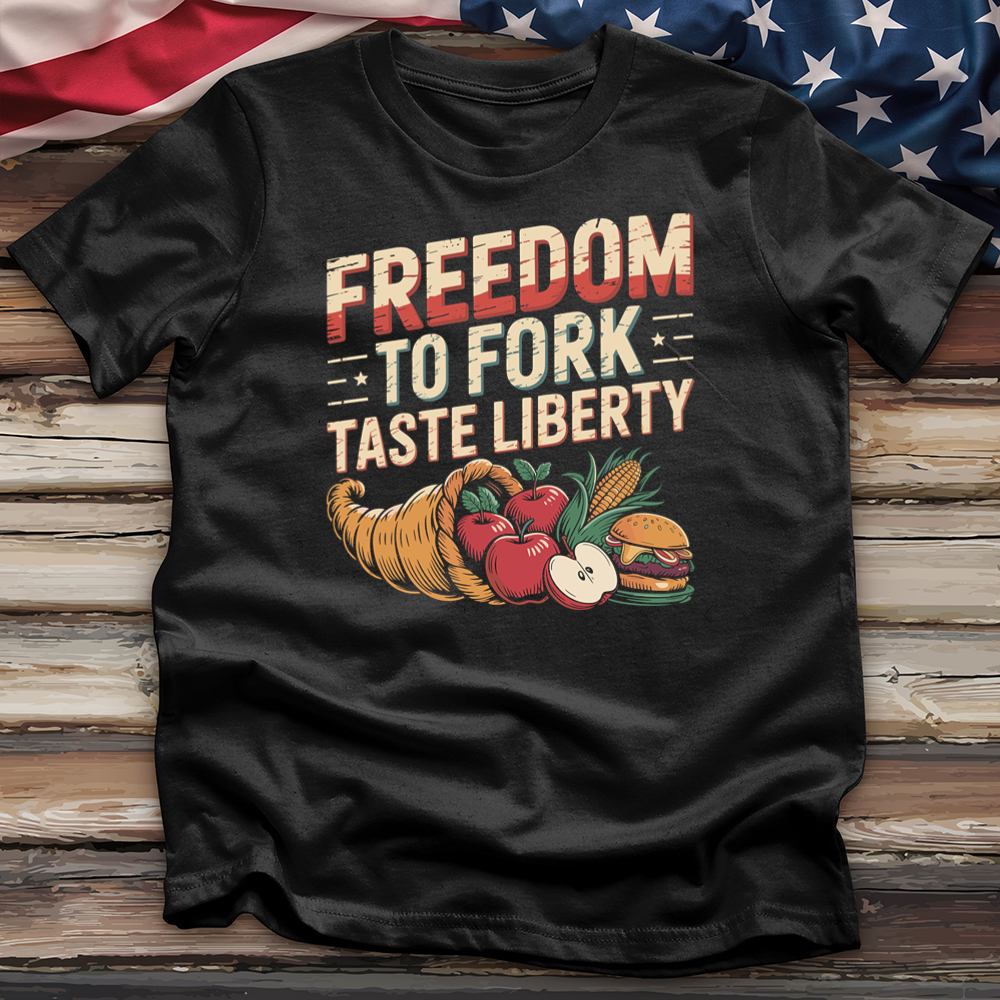Freedom to Fork Taste Liberty Tee