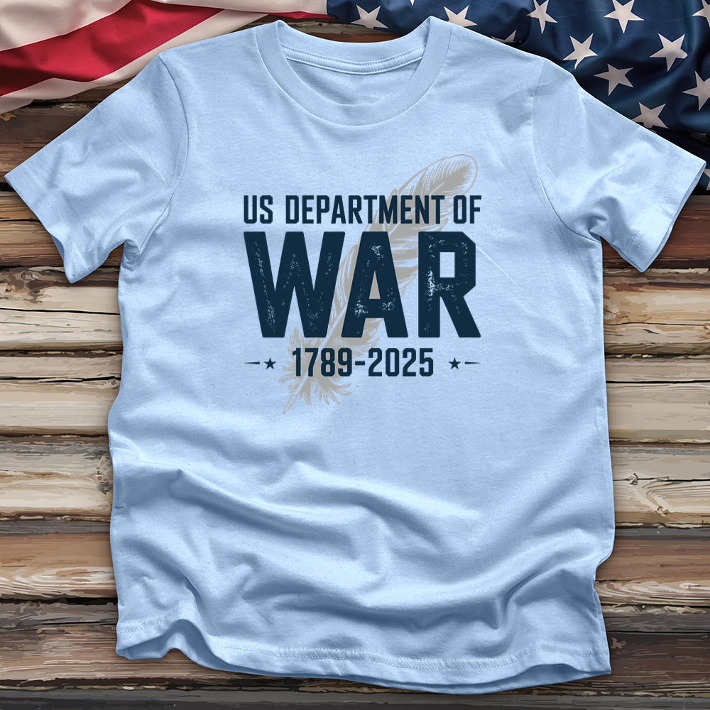 US Department of War Feather Tee