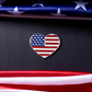 USA Heart Pin