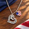 My Hero Wears Combat Boots Necklace