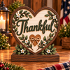 Thankful Heart patriotic wood decor