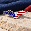 USA Bald Eagle Pin