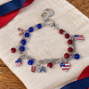 USA Charm Bracelet