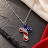 USA Cross Necklace