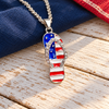 USA Flip Flop Necklace