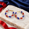 USA Rhinestone Earrings