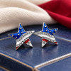 USA Star Stud Earrings